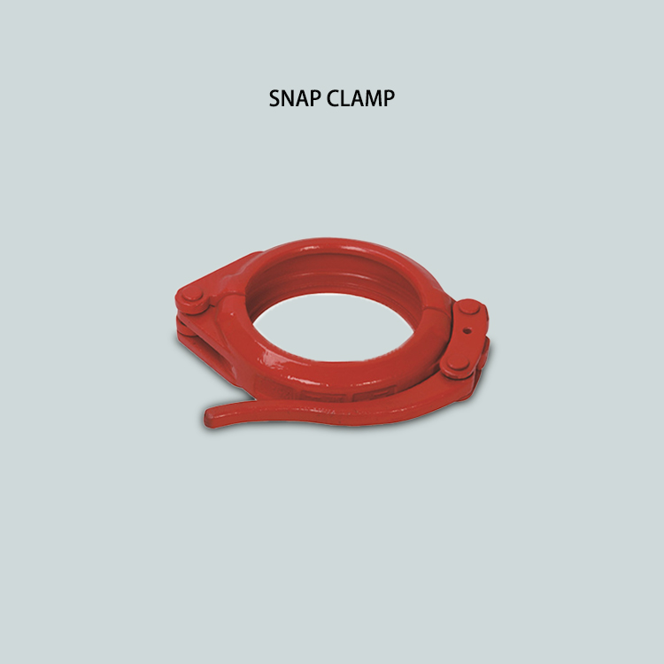 concrete pump snap clamp coupling