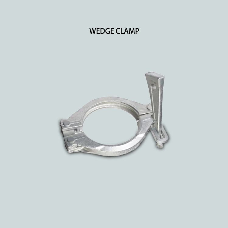 wedge clamp coupling for schwing concrete pump