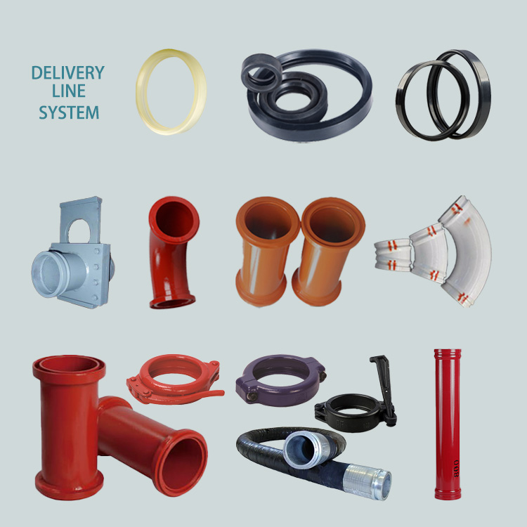 concrete pumping hoses & accessories
