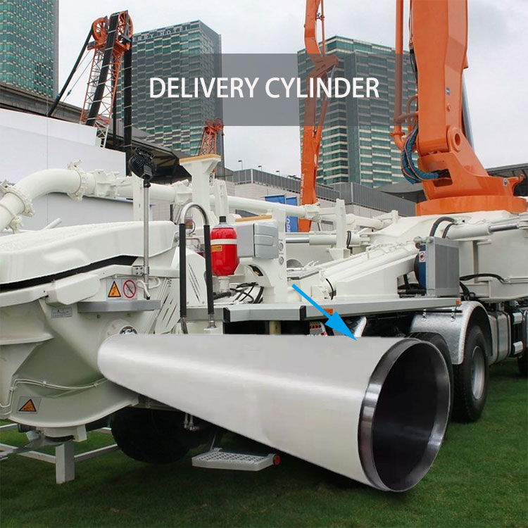 concrete delivery cylinder application