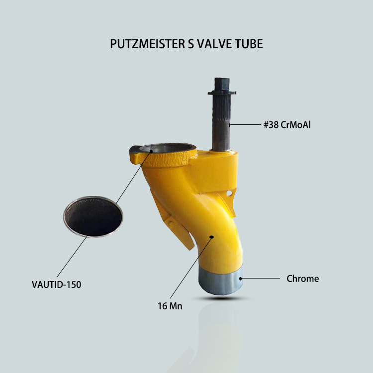putzmeister s valve tube 00179300 251341000 251013008 402865