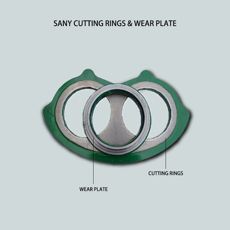 sany wear plate and cutting rings