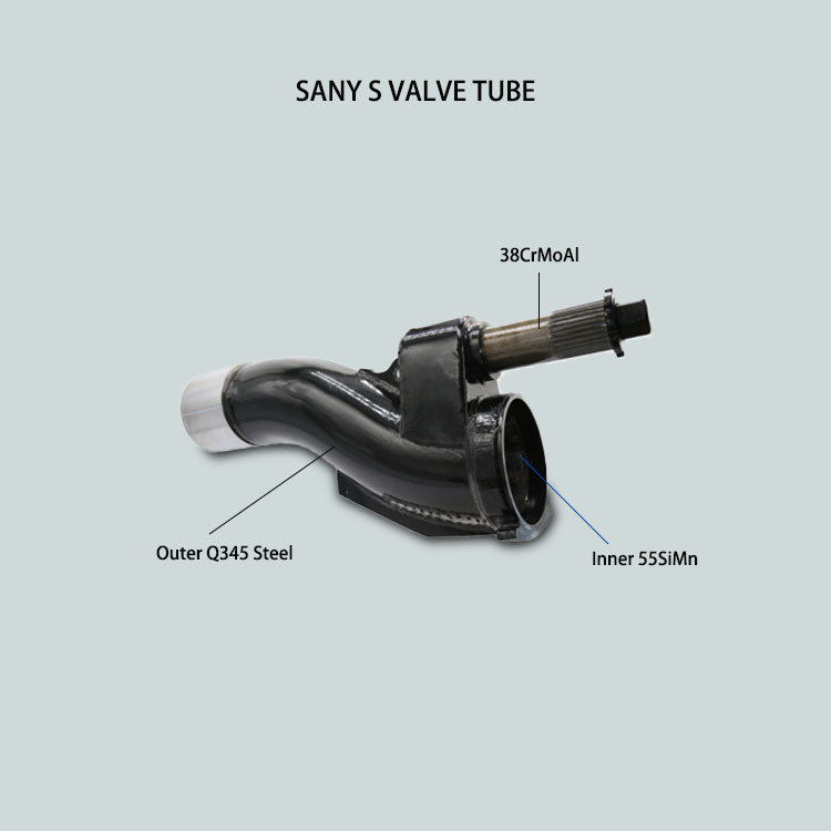 sany s valve tube pipe
