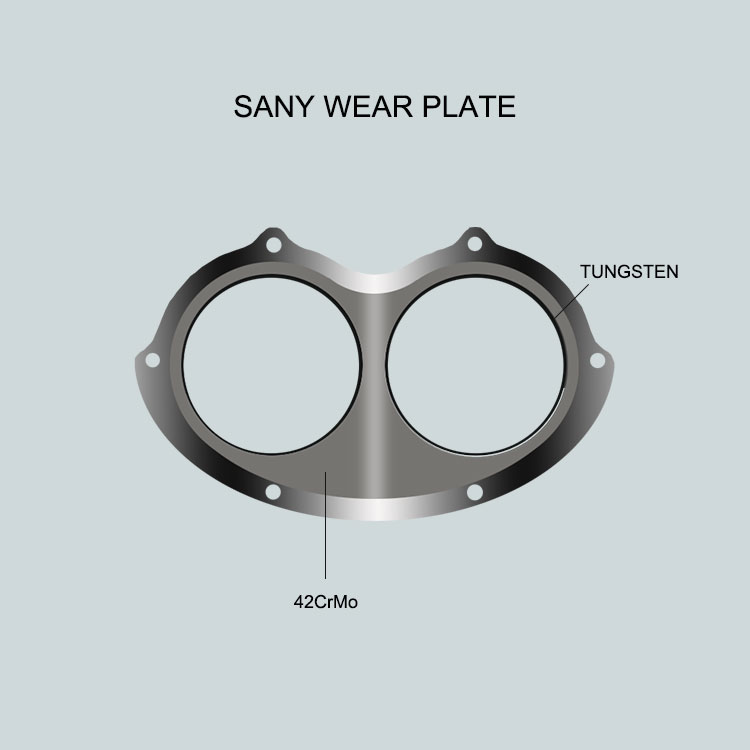Sany wear plate dn200 price
